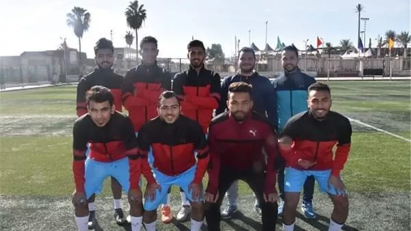 منتخب جامعة السادات يتأهل لدور ال16 في كرة القدم والطائرة بنات