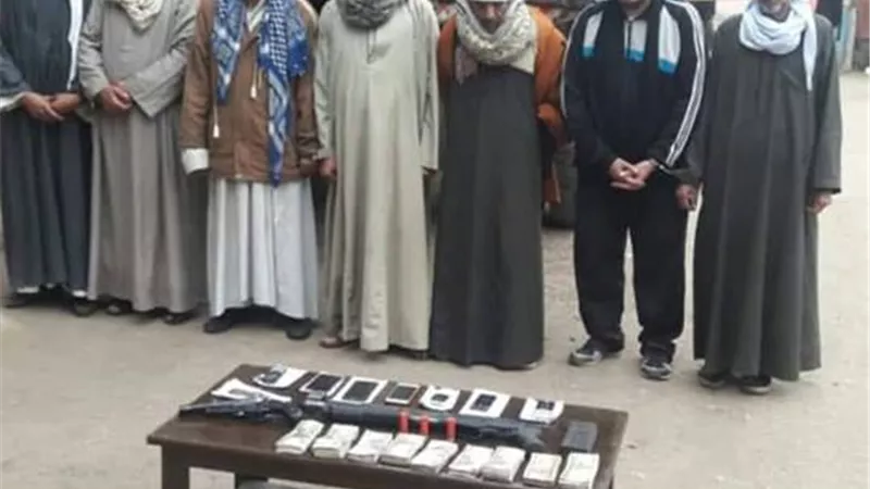 تشكيل عصابى يستهدف مستودع غاز ويسرق سيارة محملة بـ350 اسطوانة
