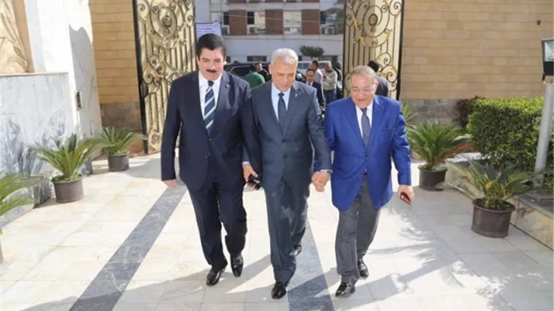 محافظ المنوفية يستقبل الدكتور علاء عبدالحليم محافظ القليوبية وعدداً من الوزراء ومحافظى المنوفية السابقين