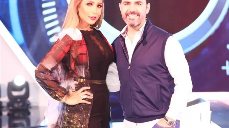 وائل جسار والمطربة بوسى وجورج قرداحى ضيوف برنامج 