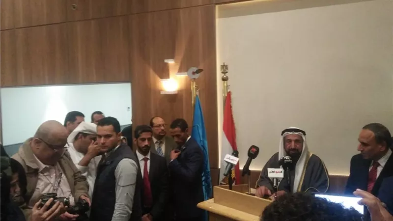 «حاكم الشارقة»: مصر صاحبة دور ثقافي كبير.. وعملت صحفيا في بداية حياتي