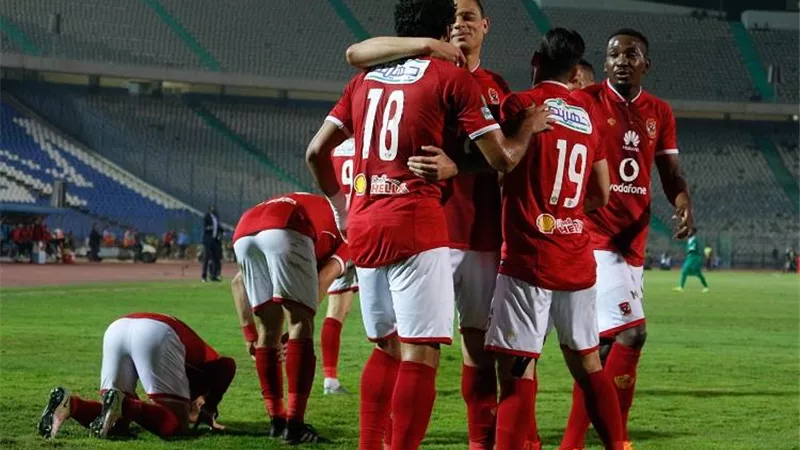 الأهلى يحسم موقعة إنبى بهدفى أشرف وأجاي