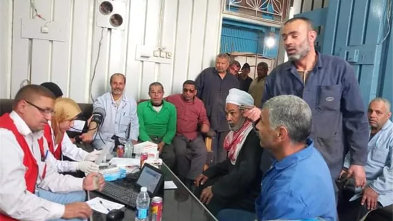تغير مفصل صناعى لمسنه بمستشفى ناصر