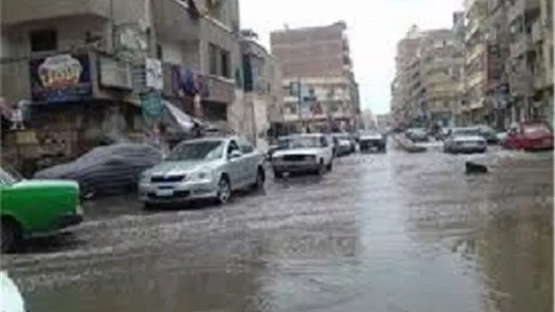 امطار غزيرة بمدن وقرى محافظة الشرقية