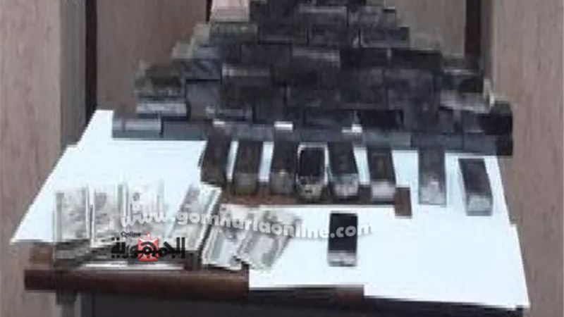 ضبط القرد ب50 طربة حشيش بالعامرية