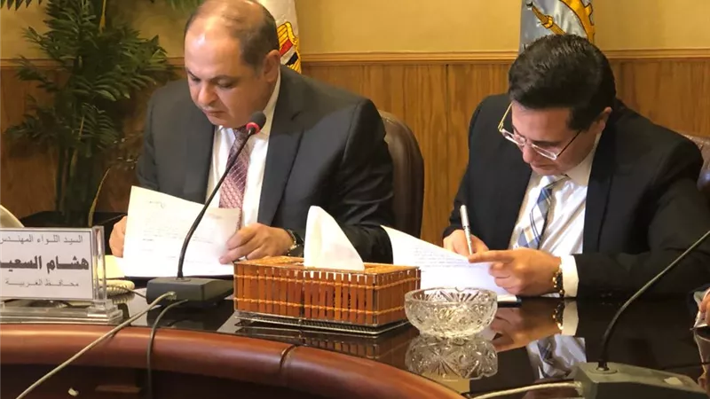 محافظ الغربية .. تدشين أول بوابة الكترونية خاصة بالمحافظة على بوابة الجمهورية أون لاين