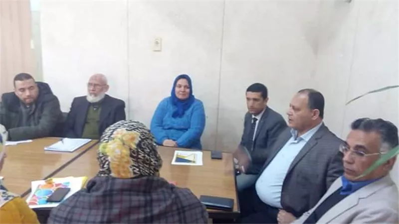 وكيل الوزارة يجتمع برؤساء أقسام الشباب بالشرقية