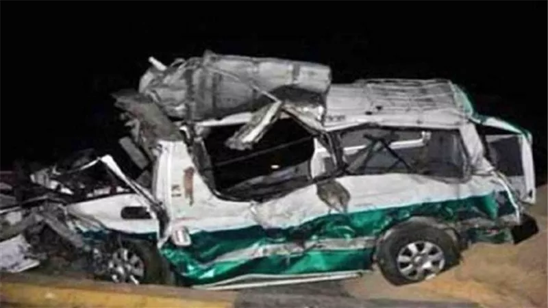 أصابة ١٥فى انقلاب ميكروباص ببنى سويف .. بالاسماء