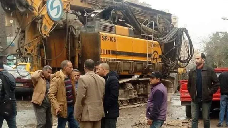 انتظام الحركة المرورية بشارع البوهى بشمال الجيزة بعد توقف لعده ساعات