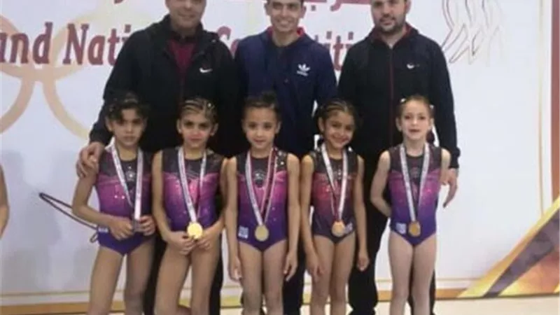 فتيات أكاديمية الأبطال يفزن بالمركزين الأول والثاني ببطولة الجمهورية