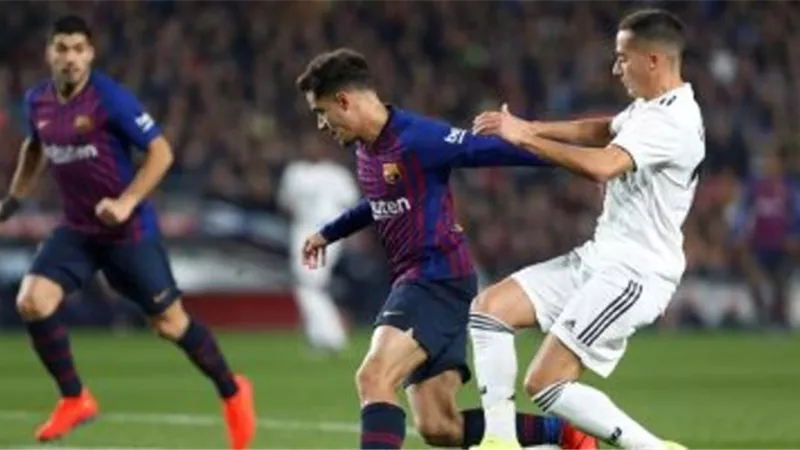 شاهد اهداف مباراة برشلونة وريال مدريد فى كأس اسبانيا