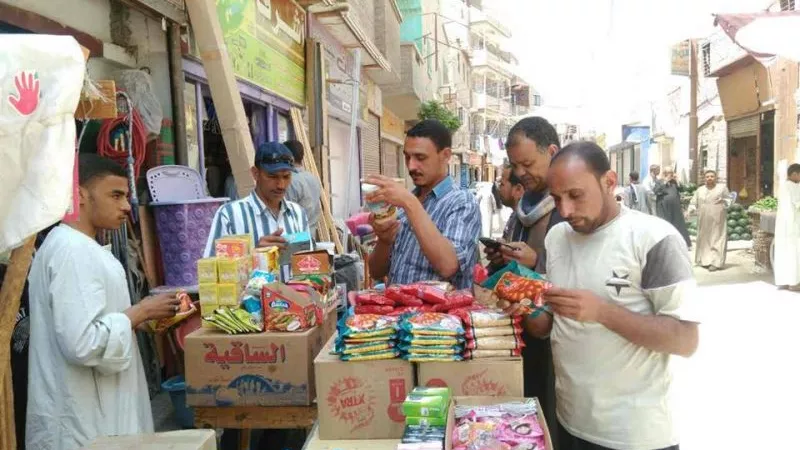ضبط 42 قضيه تموينيه بقوص ونقاده