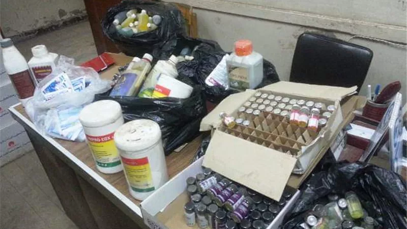 ضبط 770 عبوة لـ 19 صنف دواء مخالف بمركز الزقازيق