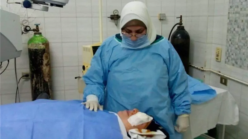 حملة الإبصار حق لكل مواطن تجري 20 عملية اليوم بمستشفيات جامعة الزقازيق