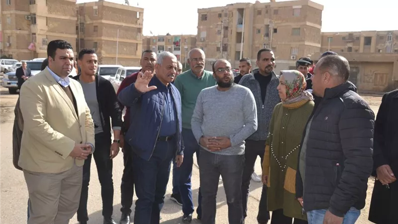 تطوير عمارات الايواء وإزالة عمارات 7و8و9 بحي فيصل بالسويس