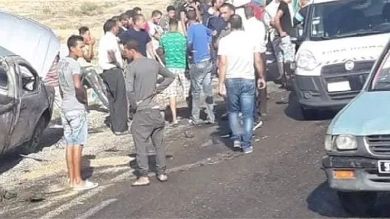وفاة شخص وإصابة آخر فى انقلاب سيارة ببنى سويف