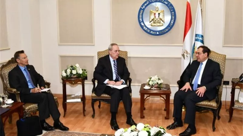 الملا يبحث مع القائم بأعمال السفير الأمريكى زيادة استثمارات الشركات الأمريكية بمصر