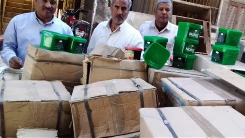 ضبط 45 قضيه تموينيه بقنا وفرشوط