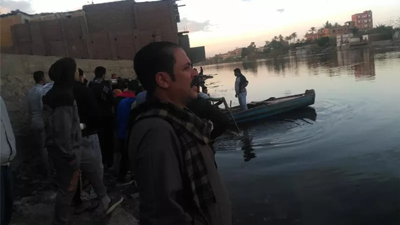 غرق شخص أسفل كوبري بحر سنتريس منوفية و لم يتم العثور على جثته حتى الان