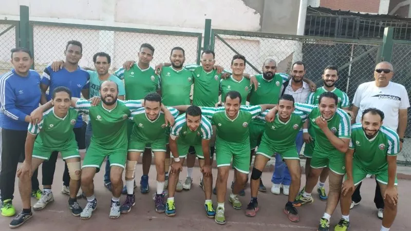 بنى سويف يفوز على ببا فى اليد.