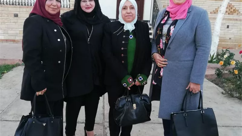 المجلس القومى للمرأة بكفر الشيخ يهنئ عمدة الحلافي