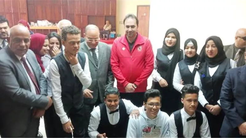 وزير الشباب ومحافظ الجيزة ومحمد عمر يكرمون المسنشار بدوى علام