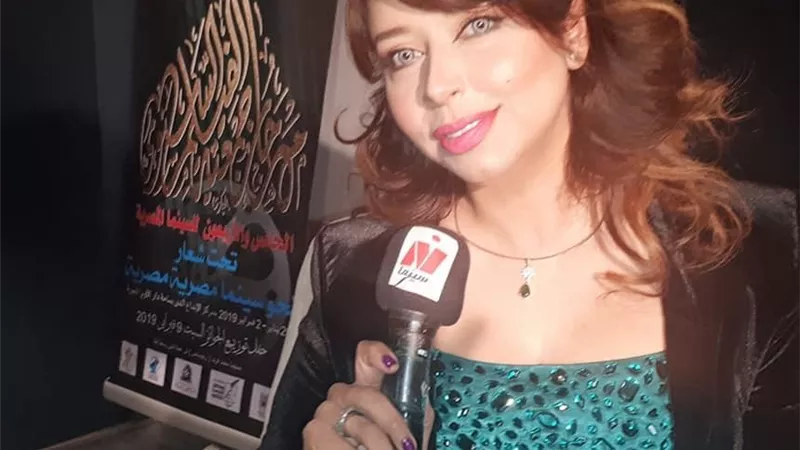 نانسى ابراهيم تتألق فى حفل ختام مهرجان جمعية الفيلم