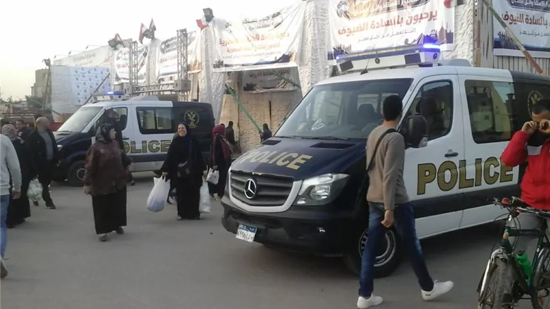 افتتاح امانه حزب مستقبل وطن بالمطرية