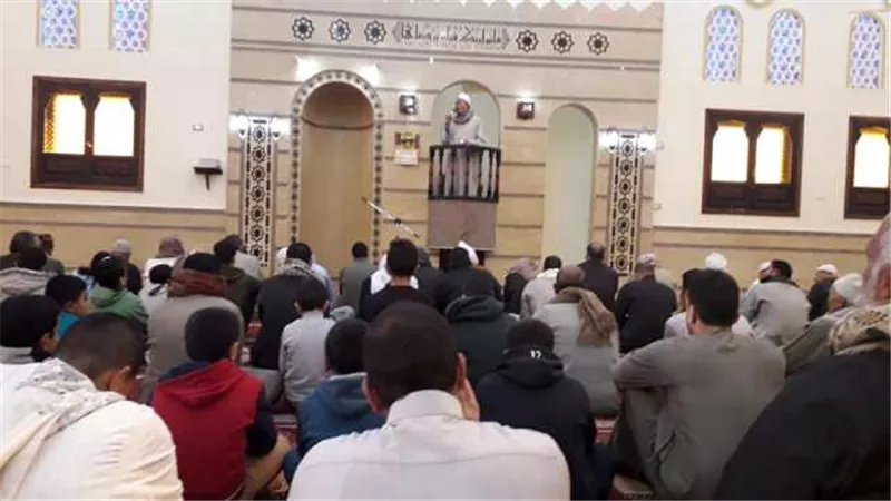 افتتاح المسجد الشرقى سويلم بمؤنسة أشمون منوفية