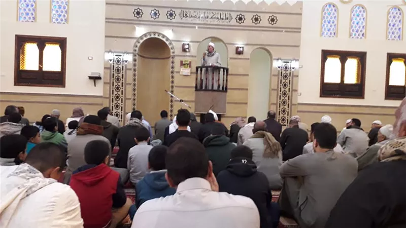 افتتاح المسجد الشرقى سويلم بمؤنسة أشمون منوفية