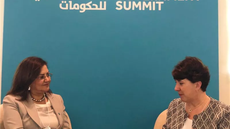 وزيرة التخطيط لمسئولة بالبنك الدولي: عازمون على ميكنة الخدمات.. ونشر فكر الحوكمة