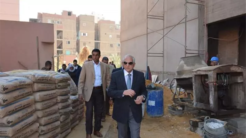 محافظ الجيزة يتابع الجمع السكنى ب3 قطاعات بالعمرانية