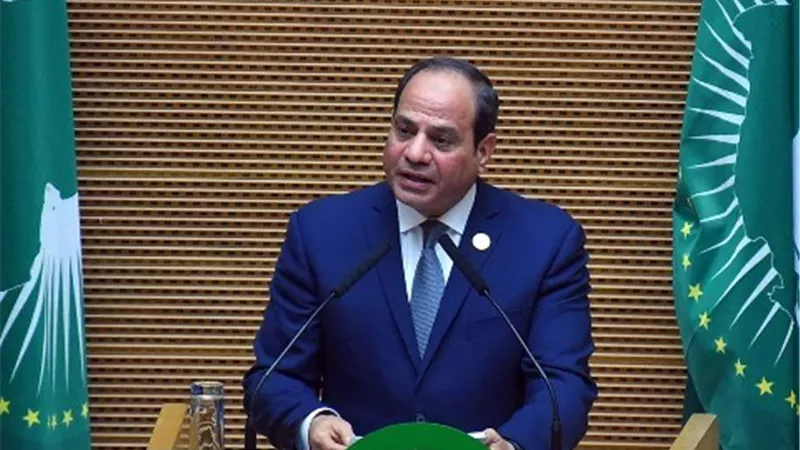 السيسى: نعى حجم المسئولية التى عادت بها القارة الى مصر