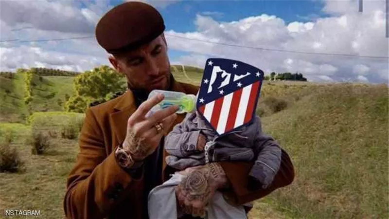 صورة راموس تثير عاصفة من الغضب فى مدريد