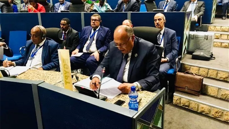وزير الخارجية يُشارك في اجتماع لجنة الاتحاد الأفريقي رفيعة المستوى حول ليبيا بأديس أبابا