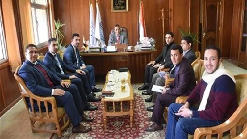 بدء العمل بمنظومة التحصيل الإلكتروني للمصروفات بجامعة السادات