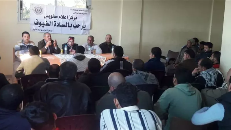 تنمية الشباب والفتيات اقتصاديا بمركز شباب الجزيرة الخضراء بمطوبس