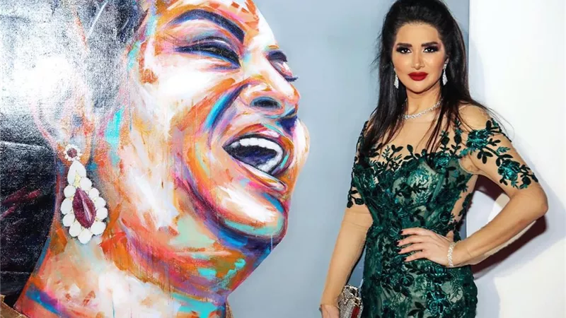 الفنانة زين عوض ضيفة شرف مهرجان ضيافة في دبي .. صور