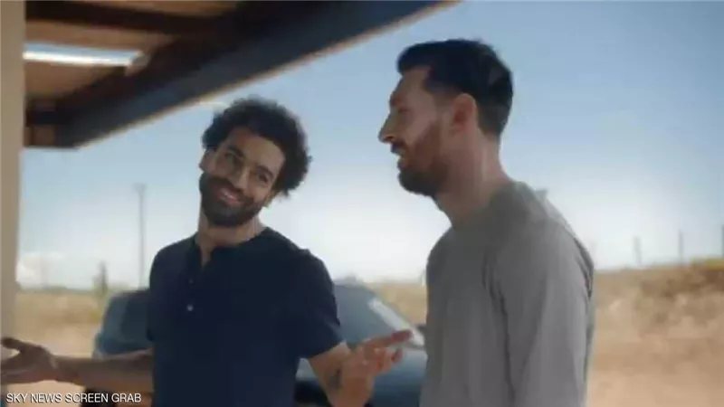 محمد صلاح فى تحدى جديد أمام ميسى.. فيديو