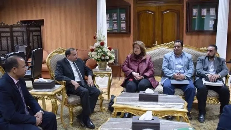 خطة لإنشاء معامل مركزية بجامعة بنى سويف