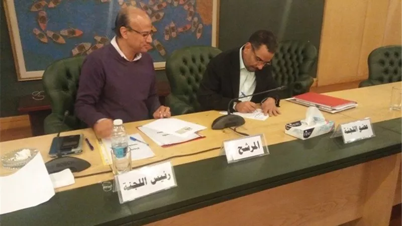 «الصغير» يتقدم بأوراق ترشحه لمجلس «الصحفيين
