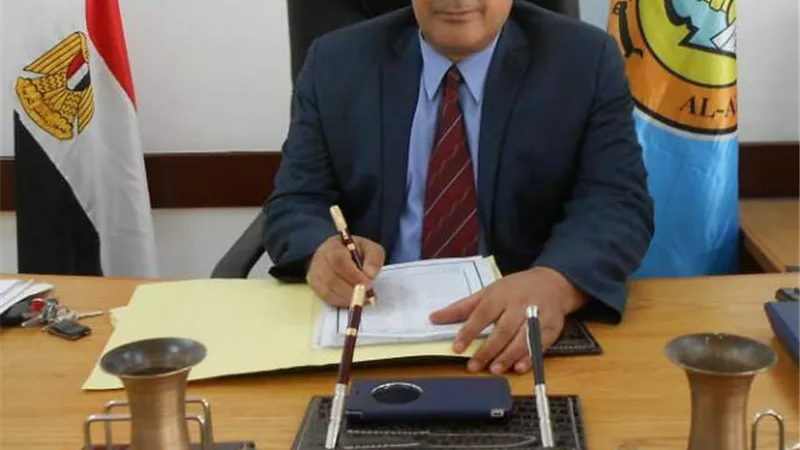 السعيد مشرفا على المركز الاعلامى بجامعة الأزهر