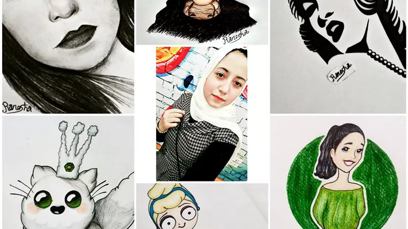 الموهبة رنا ايهاب .. ولمحة الفنية الجديدة