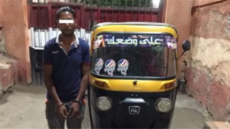 احمد وصقر استدرجا سائق التوك توك وخلصا عليه بالخانكة