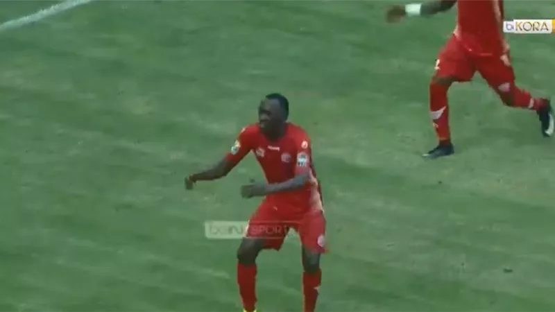 سيمبا يحرز الهدف الاول فى مرمى الاهلى من خطأ دفاعى فادح