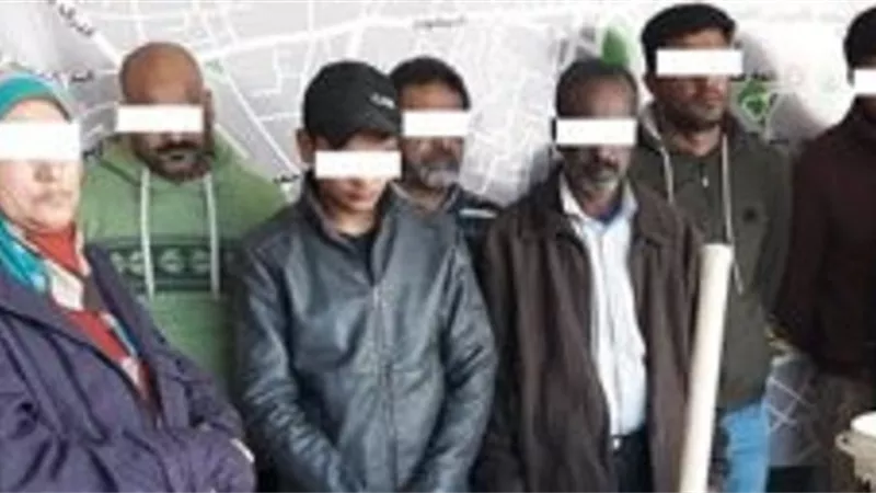 القبض على ربة منزل و8 أخرين لقيامهم بالتنقيب على الاثار بالخليفة