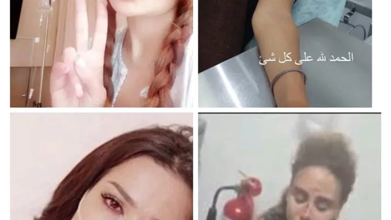 عملية جراحية لـ مربية هيفاء وهبي وإصابات فى وجه نادين وفنانة فى المستشفى
