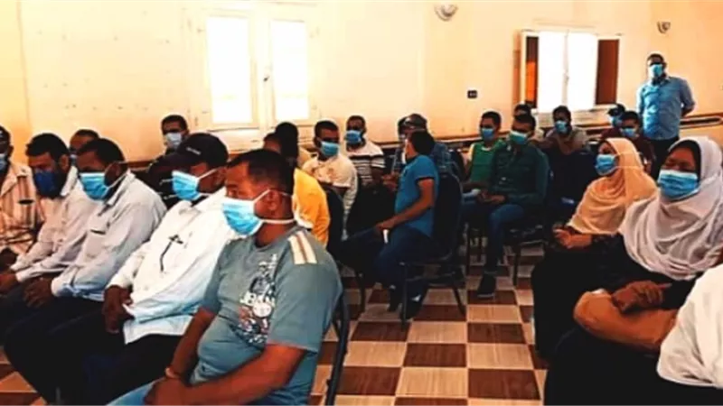 الصحة والمحليات ينظمان ندوة للتوعية باهمية المشاركة الانتخابية بالوادى الجديد.صور