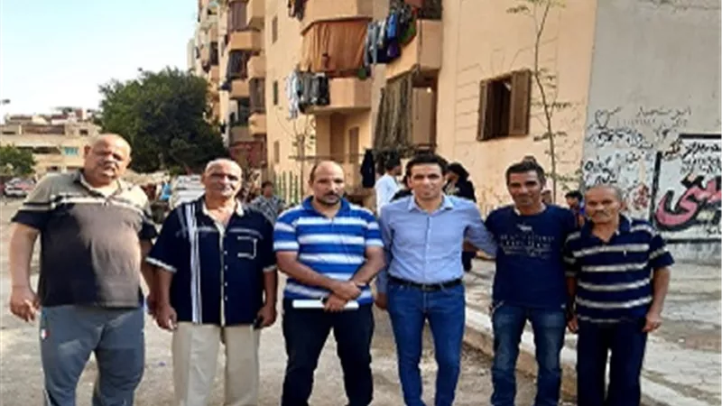 مبادره حنجملها تلغى نقطة تجميع القمامة بمساكن مؤسسة الذكاه بالمرج بالصور
