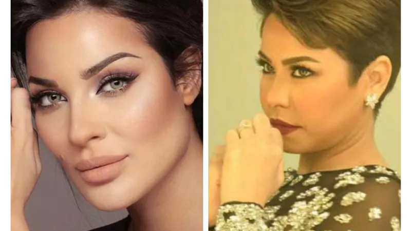 شيرين عبد الوهاب تساند نادين نجيم بعد اصابتها بتفجيرات بيروت